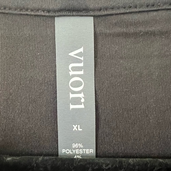 NWT Men's Vuori Black Strato Tech Tee, Sz XL - Picture 2 of 7